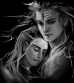 Oče, ki ljubi: VSI DUŠNI PARI SO ŠIVA IN PARVATI, OČE IN MATI, KI LJUBITA. (Foto: Pinterest)